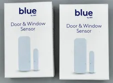 Lot of 2 Blue by ADT Wireless Door and Window Sensor Model SSH1R0-29 New in Box