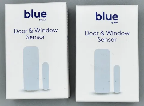 Lot of 2 Blue by ADT Wireless Door and Window Sensor Model SSH1R0-29 New in Box