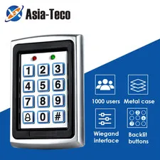 1000user RFID Metal Keypad with Cover Access Control suit applicable Most Door 1
