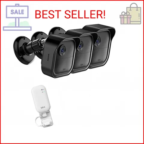 All-New Blink Outdoor Camera Surveillance Mount, 3 Pack Weatherproof Protective