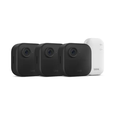 Blink Outdoor 4 Wireless 3-Cam Kit w/ Sync Module 1080p Alexa Night Vision 3 PK
