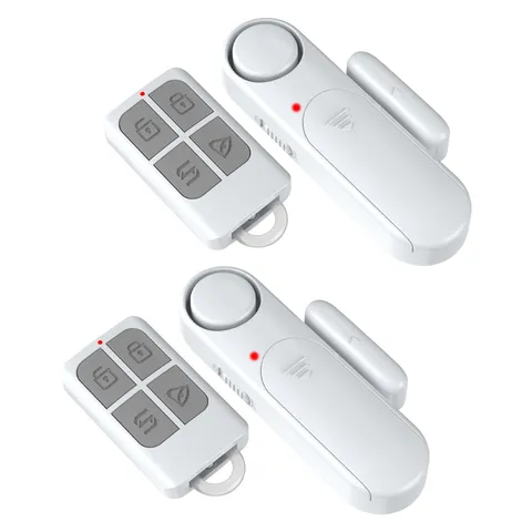 2-Pack Window/Door Alarm When Opened for Kids/Dementia Safety/Home Security