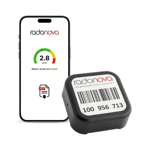 Radonova Radtrak Detector For - 90 Days To 1 Year Test Kit For -