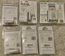 5 Mace electronic devices, sensors, alarms.