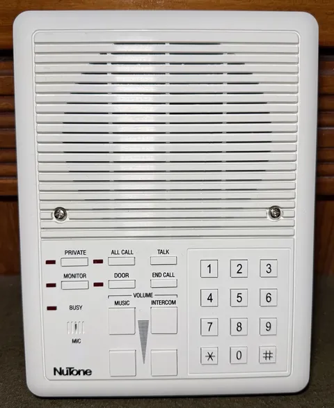 NuTone IS-515WH 5" Intercom Speaker (Used, Untested)