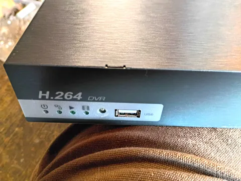 H.264 DVR 4-Channel Digital Security Surveillance Recorder, Black, USB, Power