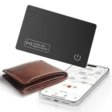 JTD Airtag Card Wallet Tracker,Find Rechargeable Wallet, IP67 Water... Fast Ship