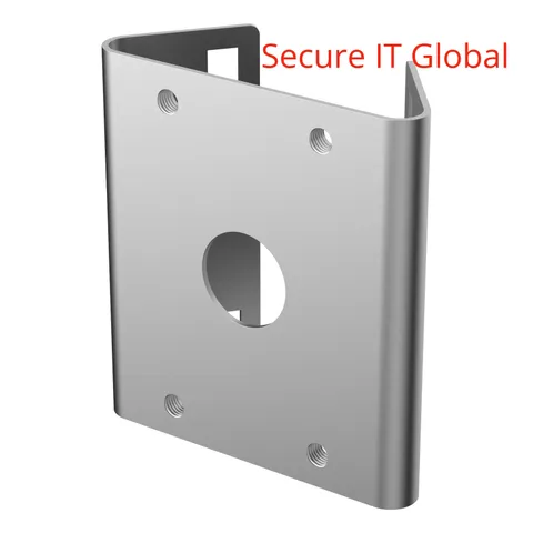 Hanwha Techwin SBP-300PMS Stainless Steel Pole Mount Security Camera Accessory