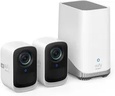 eufy  S300 eufyCam 3C 2-Cam Kit, Security Camera Outdoor Wireless Recognition AI