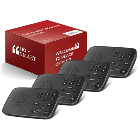 Full Duplex Wireless House Intercom - Hosmart UltraSpeak Pro