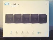 Blink Outdoor High Def, 3rd Gen, 5 Camera Security System, BNIB