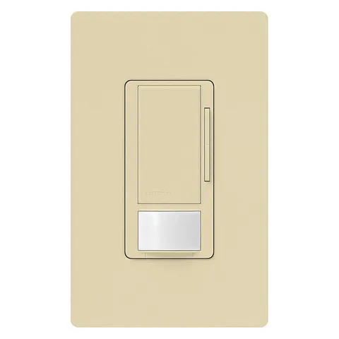 LUTRON MS-Z101-IV Motion Snsr,PIR,120-277V AC,Ivory 36WH13