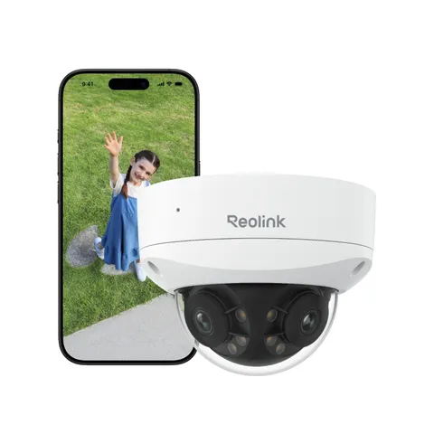 Reolink 16MP PoE Security Camera Dual-Lens 180° View Smart Detection Duo 3V PoE