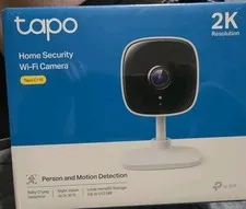 TP-LINK Tapo 2k Indoor Security Wi-Fi Camera Tapo C110 Night Vision White