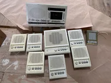 NuTone Cassette/Radio Intercom IMA-4006 Series Master, 7 Speakers Doorbell chime