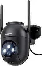 Camara De Seguridad 24/7 Con Luz 360 Para Exterior WiFi Con Audio y Micrófono