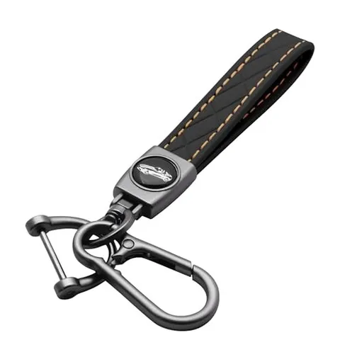  Car Keychain,Car Fob Kerings for Men and Women Black