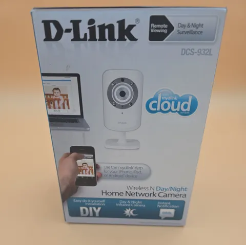 D-Link Cloud Camera DCS-932L Day/Night Network White