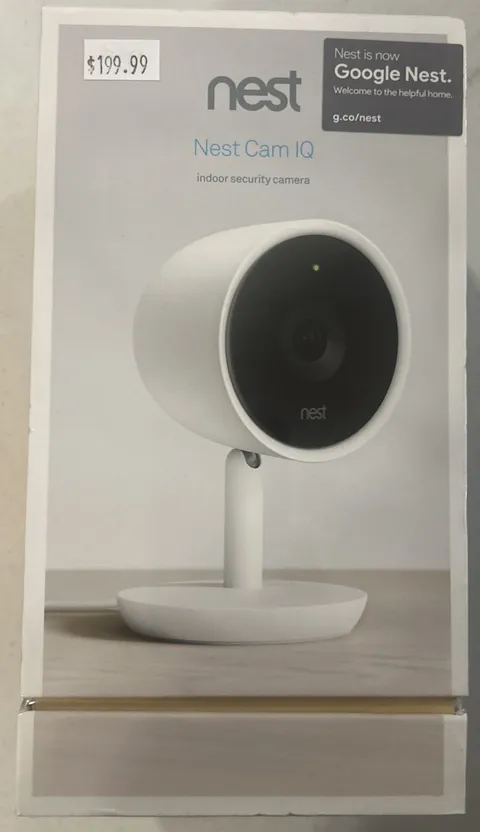 Nest NC3100US Cam IQ Indoor 1080p HD Wireless Security Camera - White