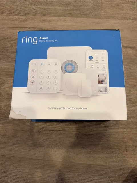 Ring Alarm 8-Piece Security Kit, 2nd Gen Home Security System w/Alexa NEW SEALED