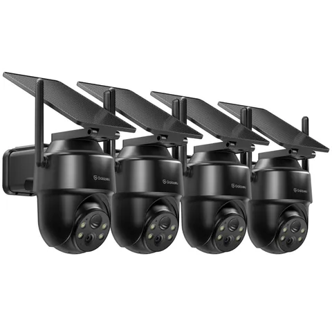 Security Cameras Wireless Outdoor for Frontyard, R1 4Pack Black
