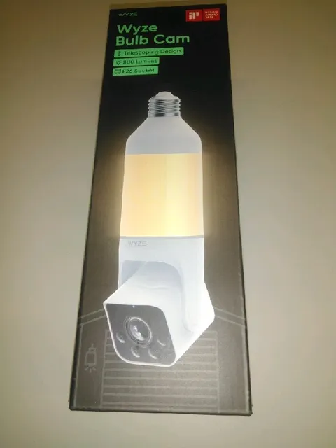 WYZE Smart Light Bulb Security Camera Motion Detection Dimmable LED Night Vision