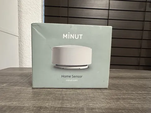Minut MT-P2 Remote Noise Monitoring, Smart Home Sensor Motion Noise Detect