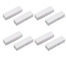 4 Sets NC Magnetic Switch Contacts Door Sensor for Home Alarm Security White