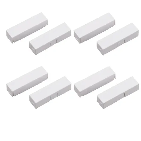 4 Sets NC Magnetic Switch Contacts Door Sensor for Home Alarm Security White