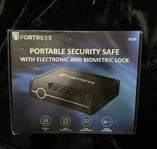 Fortress Portable Security Safe with Electronic and Biometric Lock