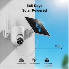 Real-Time Communication Outdoor Cameras - 2K Resolution