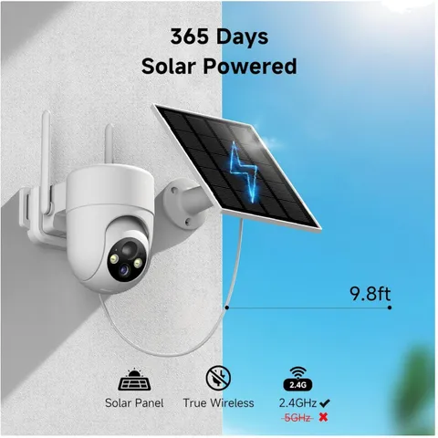 Real-Time Communication Outdoor Cameras - 2K Resolution