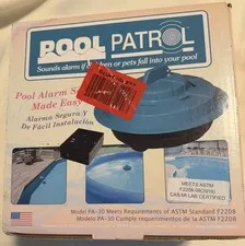 Pool Patrol: Floating Pool Alarm (Certified ASTM Safety Spec. F2208) NIB