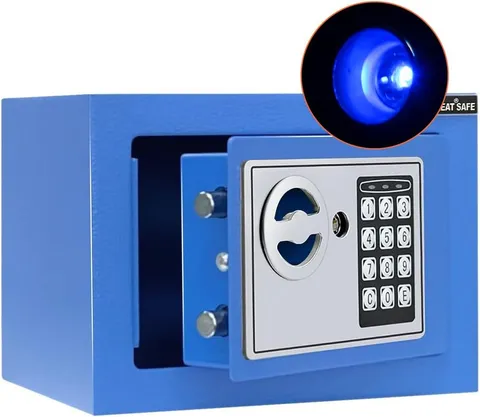 Safe Box with Sensor Light,Electronic Digital Security Safe Steel Construction H