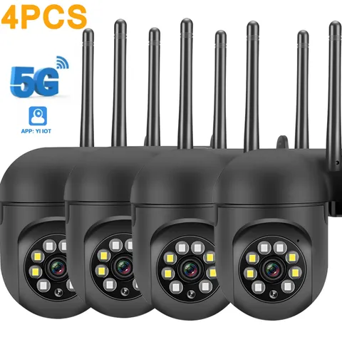 Sistema De Seguridad 4 Camaras Wifi Para Casas 1080P Con Vision Nocturna y Audio