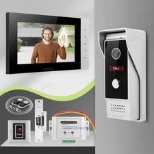 HOMSECUR HD Video Doorphone Intercom Door Bell Night Vision Monitoring Security