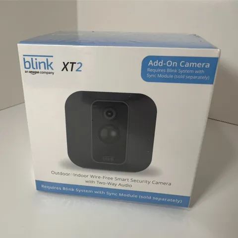 Blink XT2 Add-On 1080p Wi-Fi Indoor/Outdoor Camera Black Two-Way Night