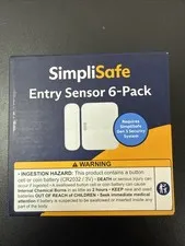 SimpliSafe ENS306 Entry Sensor - White, Pack of 6
