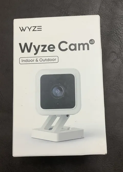 Wyze Cam v3 Wired Wi-Fi 1080p IP65 Indoor/Outdoor Camera Color Night Vision