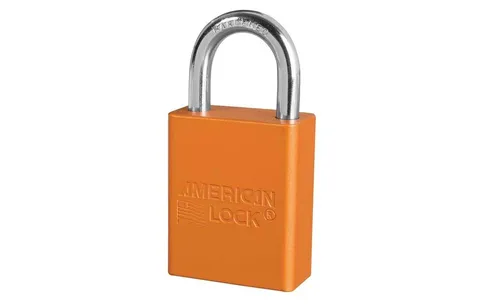 American Lock A1105-ORJ-KZ Safety Padlock Orange