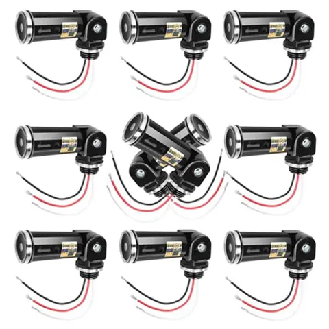 10 Pack Dusk to Dawn Photo Cell Sensors, UL Listed, IP65 Waterproof