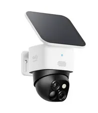 eufy Security SoloCam S340 Solar Outdoor Weatherproof Wireless WiFi PTZ Color