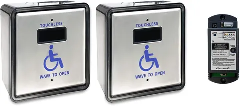 Touchless Wireless Door Opener Sensor Switch with WiFi, Alexa & Google Assistant