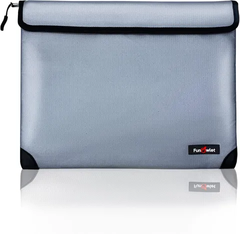 Fireproof Waterproof Money Document Bag - with 4200°F Heat Insulated Safe Storag