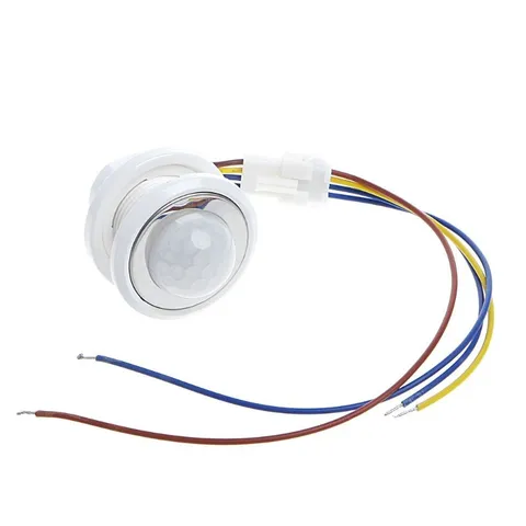 40mm LED PIR Detector Motion Sensor Switch with for Time Delay Adjustab