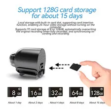 Wireless Camera 4K Surveillance Security Video Cam Night Vision Motion Detect