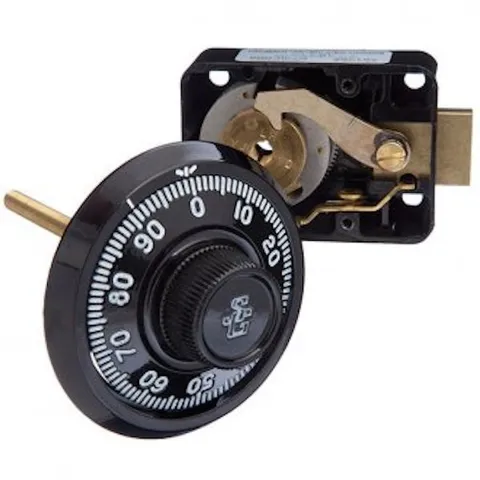 Sargent & Greenleaf 3 Wheel Combination Lock -Safe,Vault,Combo-Free Post In Aust