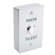 Push to Exit Button for Door Access Control Waterproof Stainless Steel Shell ...