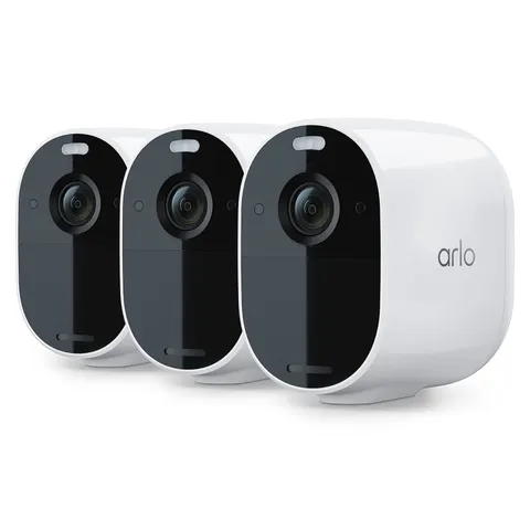 Arlo Essential Spotlight Camera - 3 Pack - Wireless Security