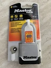 Master Lock Outdoor Combination Padlock M176XDLH Heavy Duty Weatherproof NEW